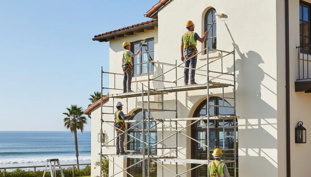 Professional painters serving La Jolla, CA for interior and exterior painting services