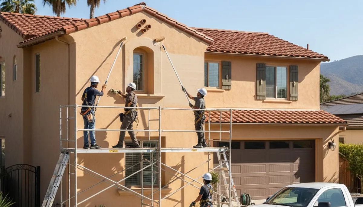 Professional painters in La Jolla, CA providing expert residential and commercial painting services