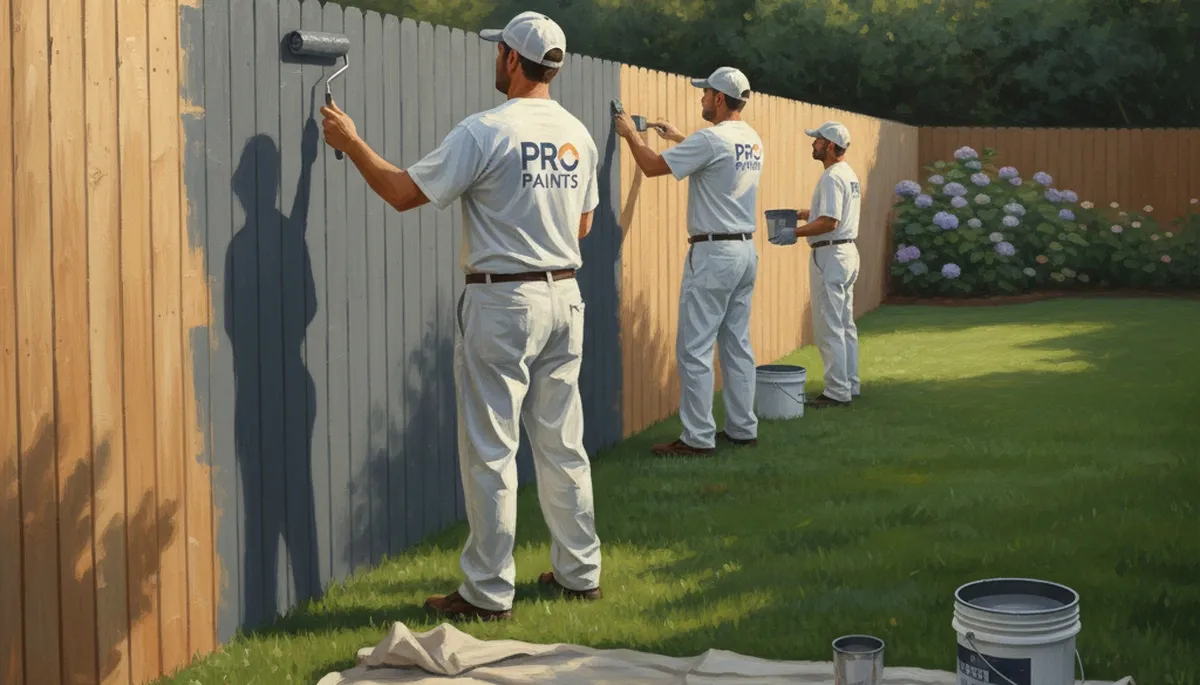 Fence painting service in La Jolla, CA with coastal-ready protective exterior coatings
