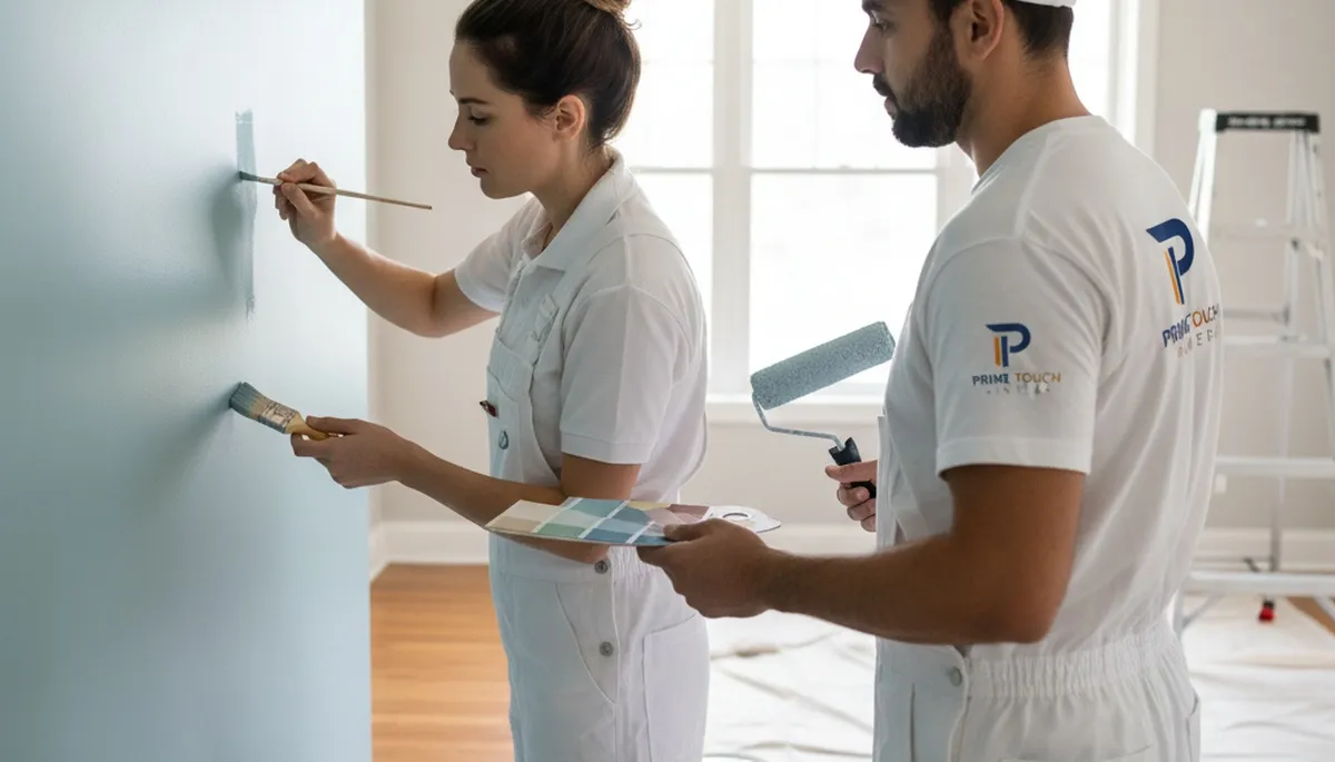 Paint touch-up service in La Jolla, CA for coastal homes and interior walls