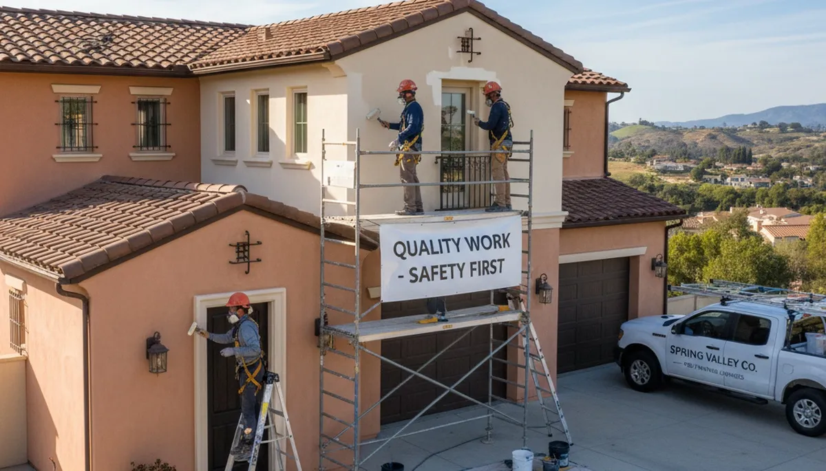 La Jolla, CA painting contractor for residential and commercial interior and exterior painting services